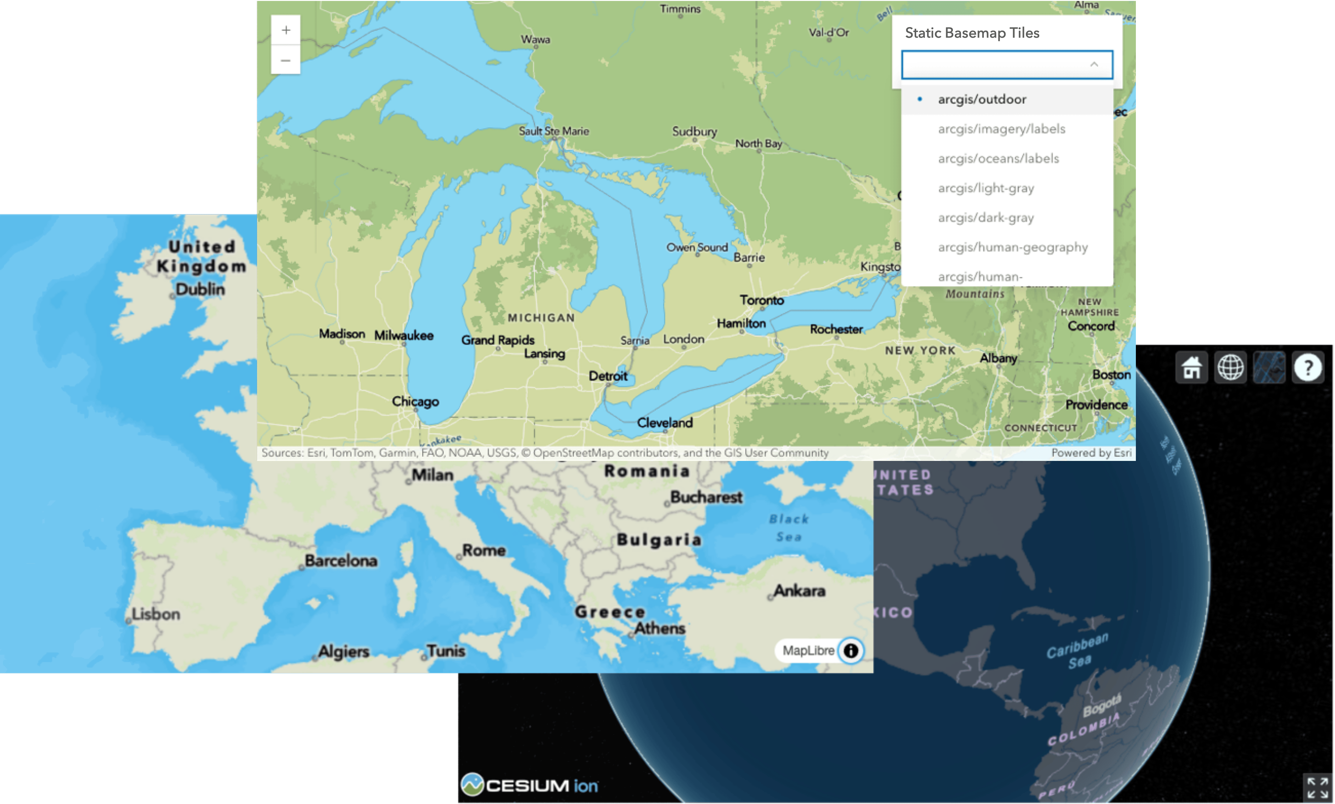 static tiles service