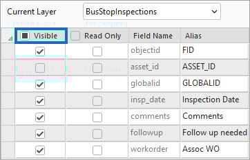 One field hidden in the related table