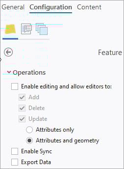 Editing and sync operations are not checked
