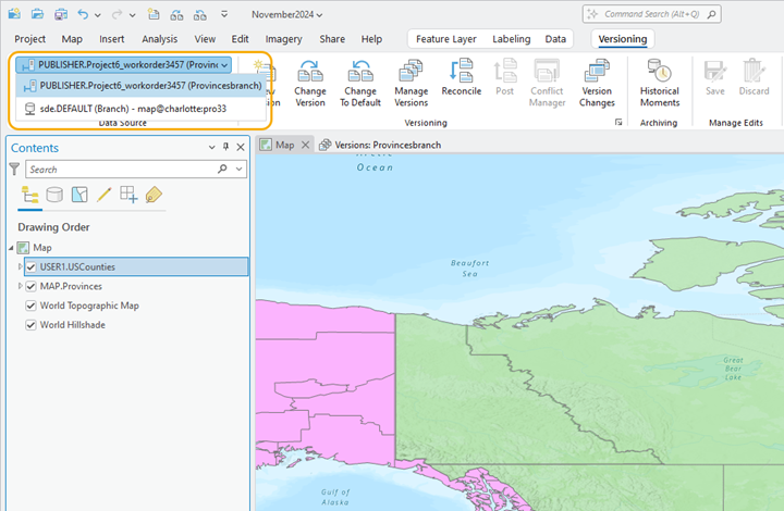 Data Source dropdown
