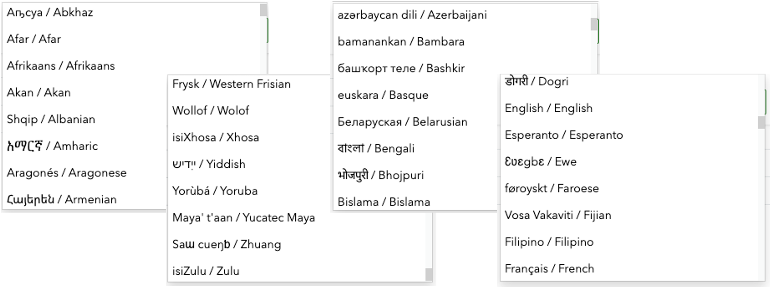 Auto Translate New Languages