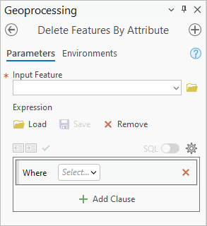 Example of a custom script tool