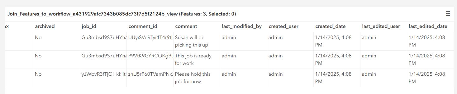 Portal for ArcGIS create joined view layer, table for created view part 2