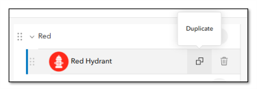 Easily duplicate a template