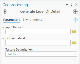 Generate Level of Detail Tool