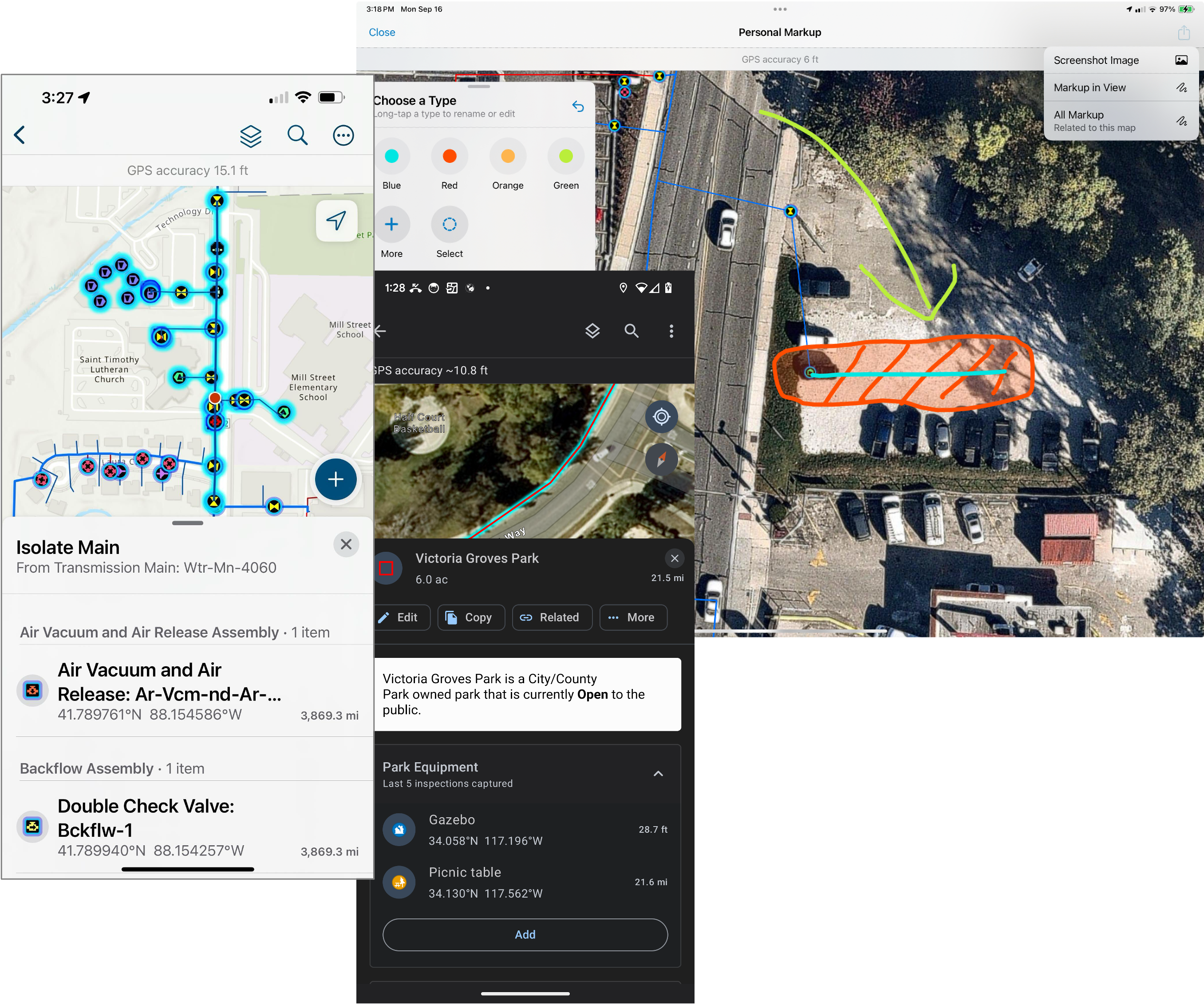 Offline utility networks, new personal markup experience, related records improvements and more.