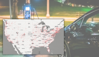 Cover of ArcGIS StoryMaps team story Charging across the country