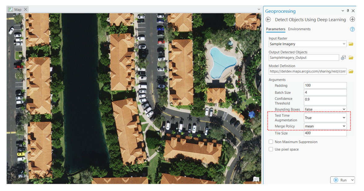 Using TTA in Detect Objects Using Deep Learning Tool, data augmentation