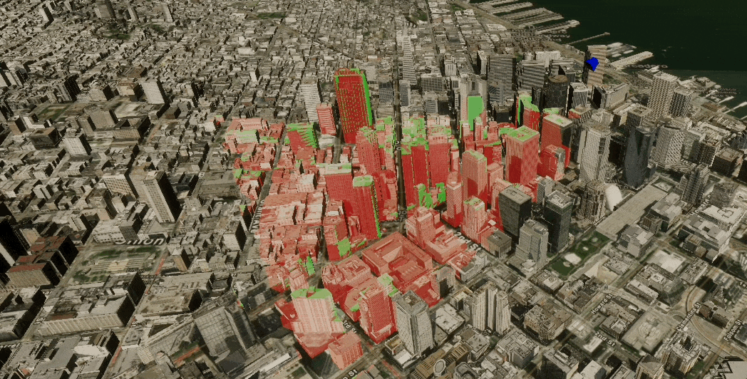 3D Viewshed analysis example in Unity.