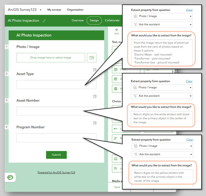 Extract information from an image using AI and natural language prompts