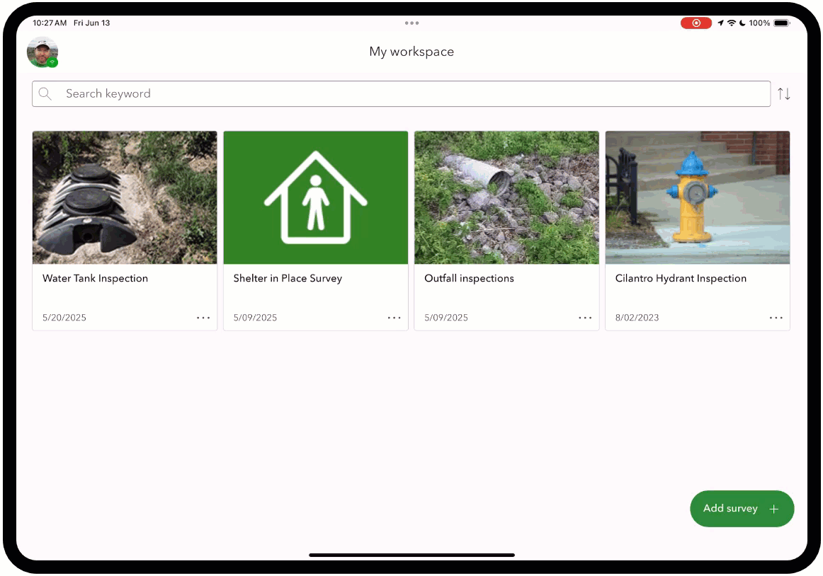 Survey123 - Light and Dark Mode