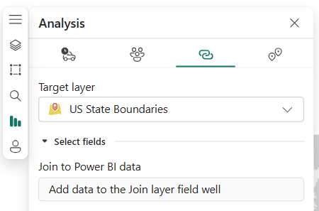 Join layer tool is shown with US State Boundaries selected as the Target layer.