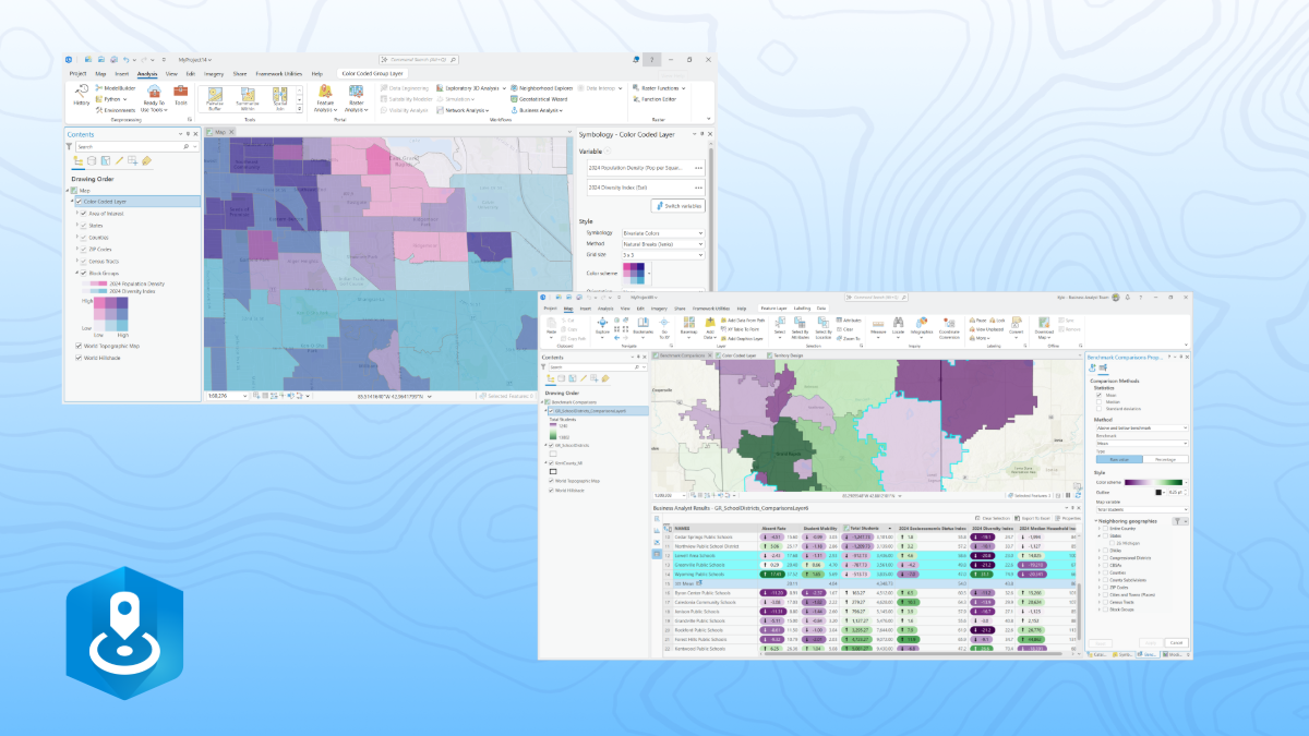 Highlight improvements in Business Analyst Pro.
