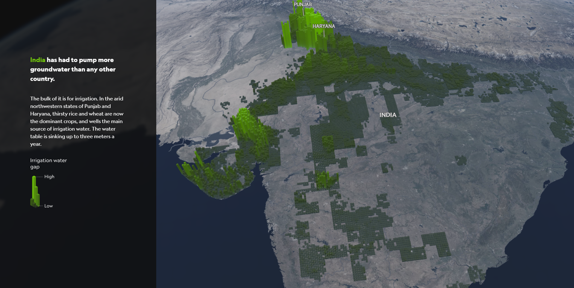 Click on the image to learn how National Geographic and Utrecht University are mapping the world’s water shortages and explore the World Water Map.