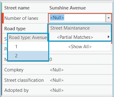 Fill in the Number of lanes field