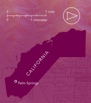 Image of scale bar and locator map