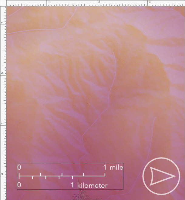 GIF of how to save a scale bar to a style