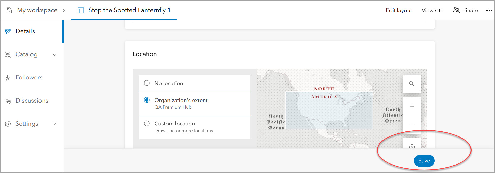Save edits on each workspace pane, manage content with workspaces