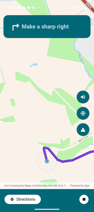 Navigation Guidance with Real-Time Instructions