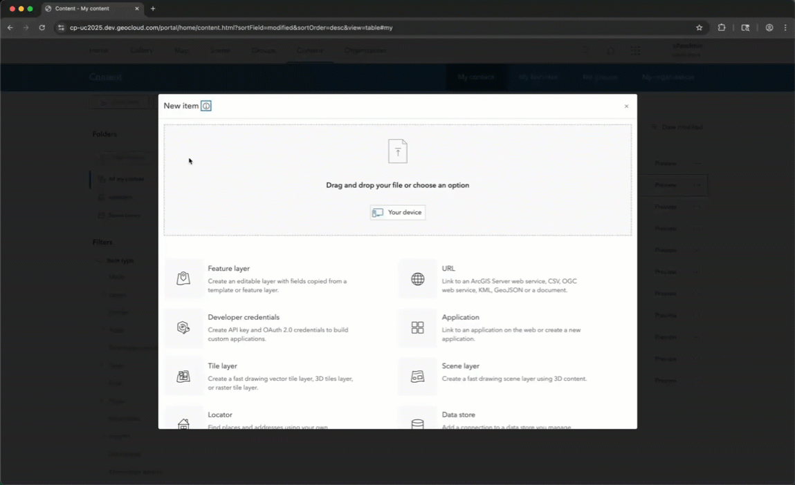 GIF showing workflow of creating a scene layer and adding multiple tags.