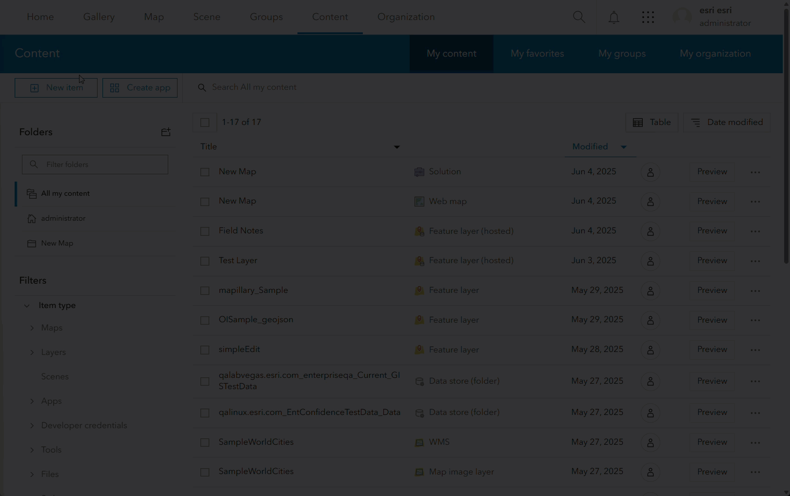 GIF showing workflow of creating a feature layer and selecting "Use a custom data provider".