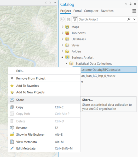 Sharing custom dataset