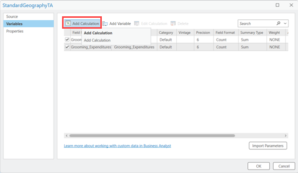 Adding a calculation