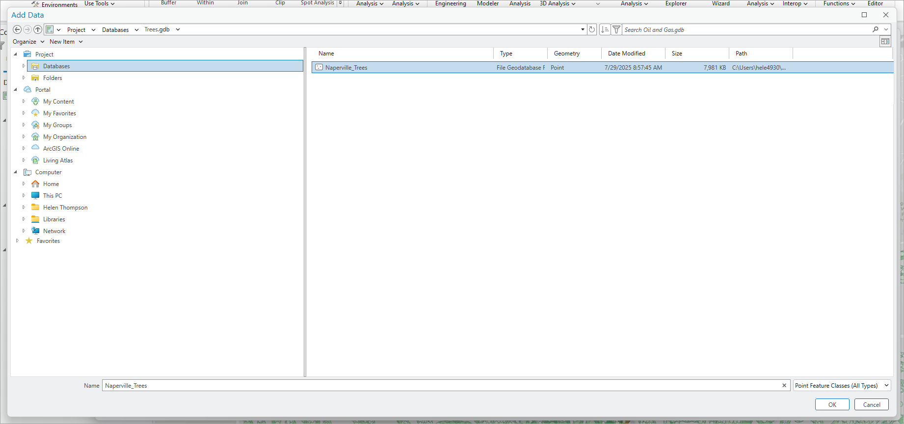 Selecting the apportionment layer