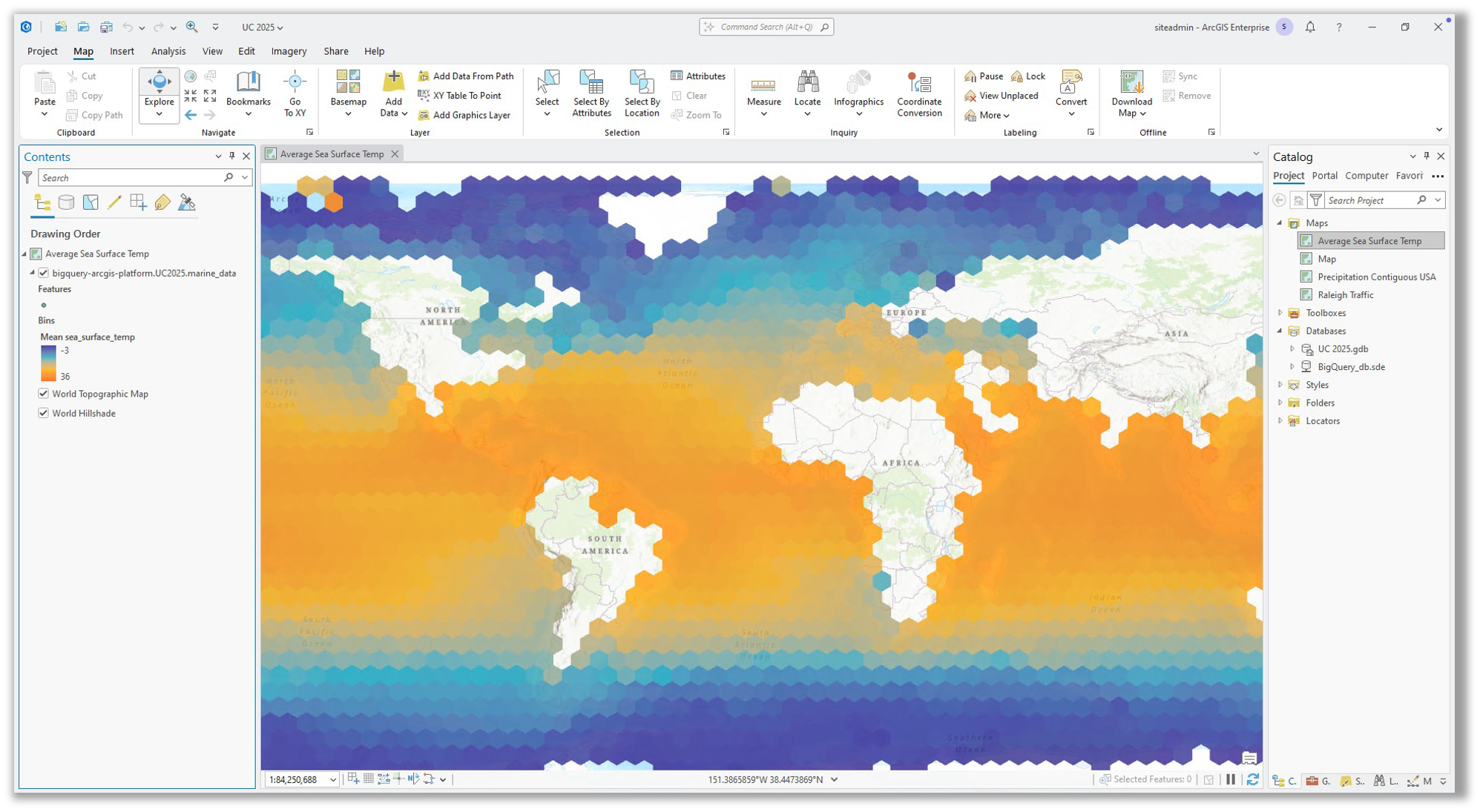 Feature binning in ArcGIS Pro