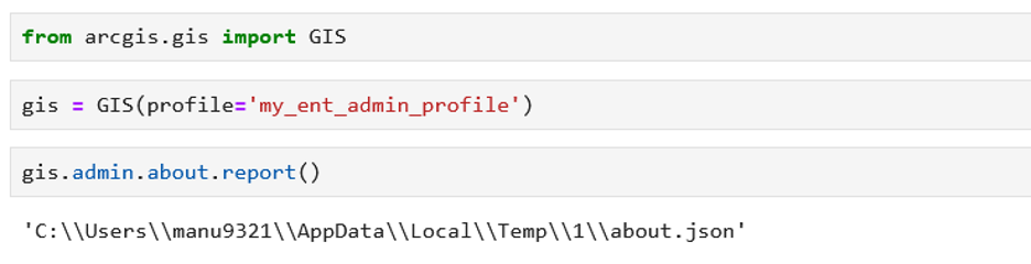 Screenshot of About Resource in script