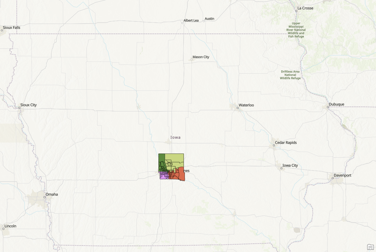 Polk County territories