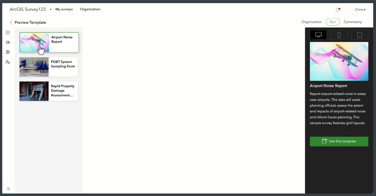 Grid Layout Template