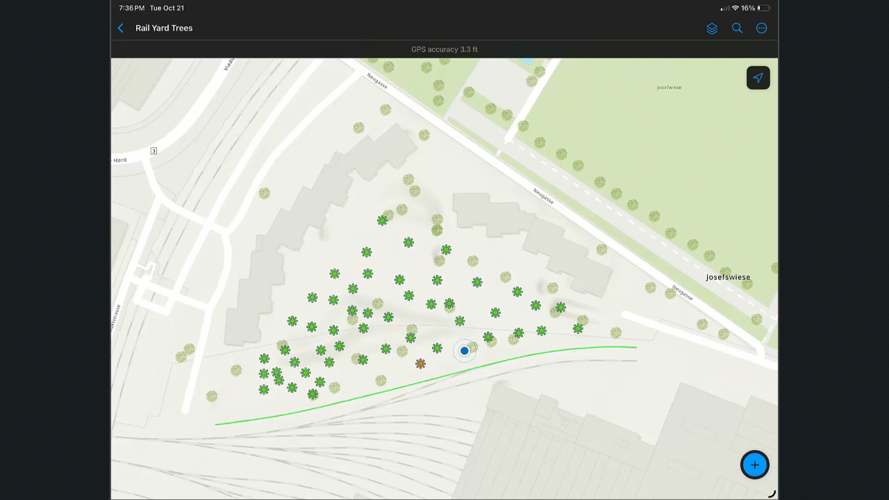 Automatically capture station, offset, and the unique route id of linear features.