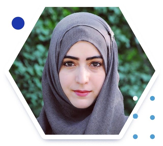 A close up of Maryam Rabiee, Director of SDGs Today at the UN Sustainable Development Solutions Network