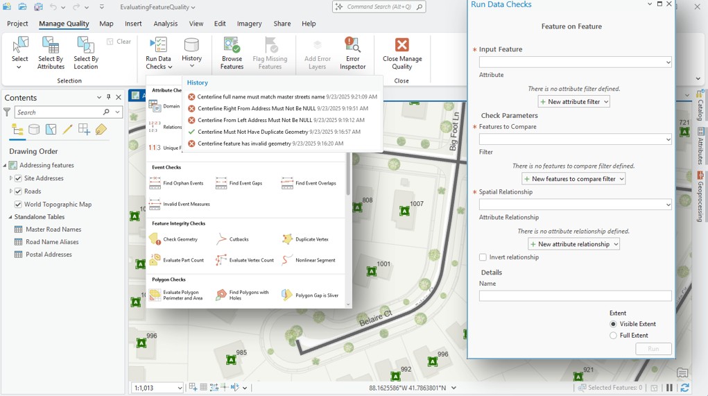 What's New in ArcGIS Data Reviewer at ArcGIS Enterprise 12.0