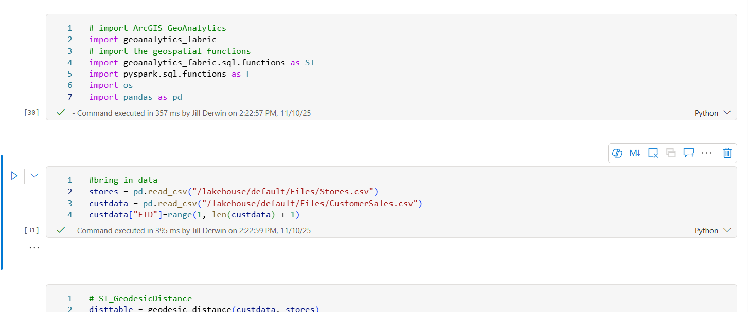 An image showing code snippets.