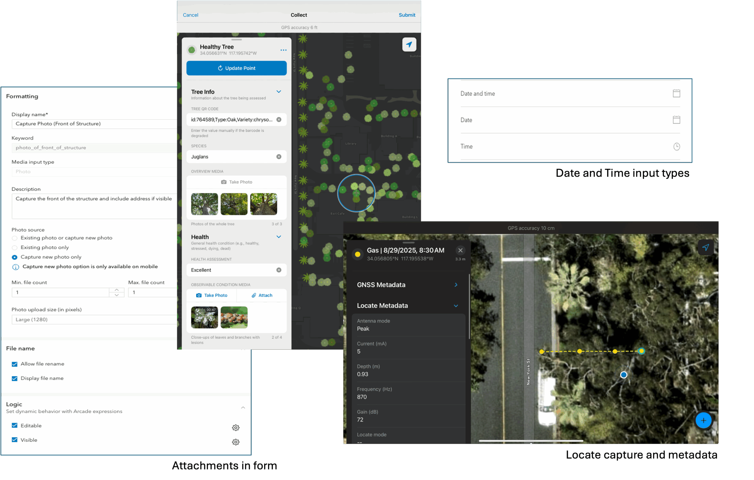 Attachments in the form, GNSS improvements, new support for Line Locators, and much more.