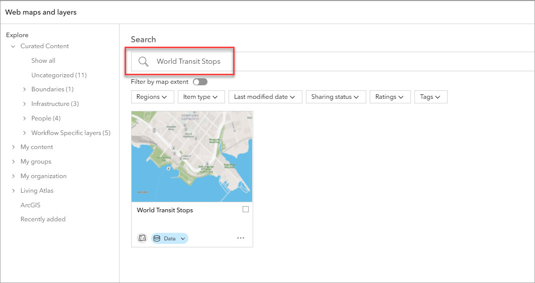 Add Living Atlas data