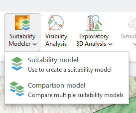 Accessing the Model Comparison interface