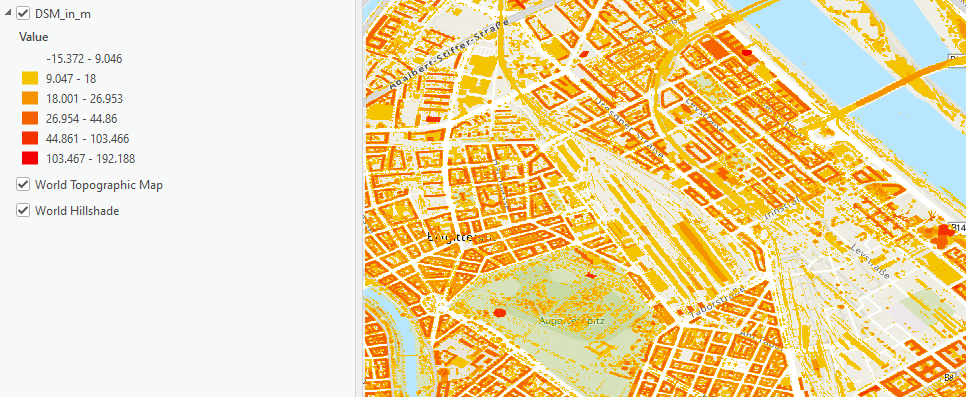 Classification defined in Symbology pane