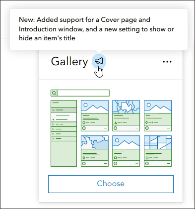 ArcGIS Instant Apps card