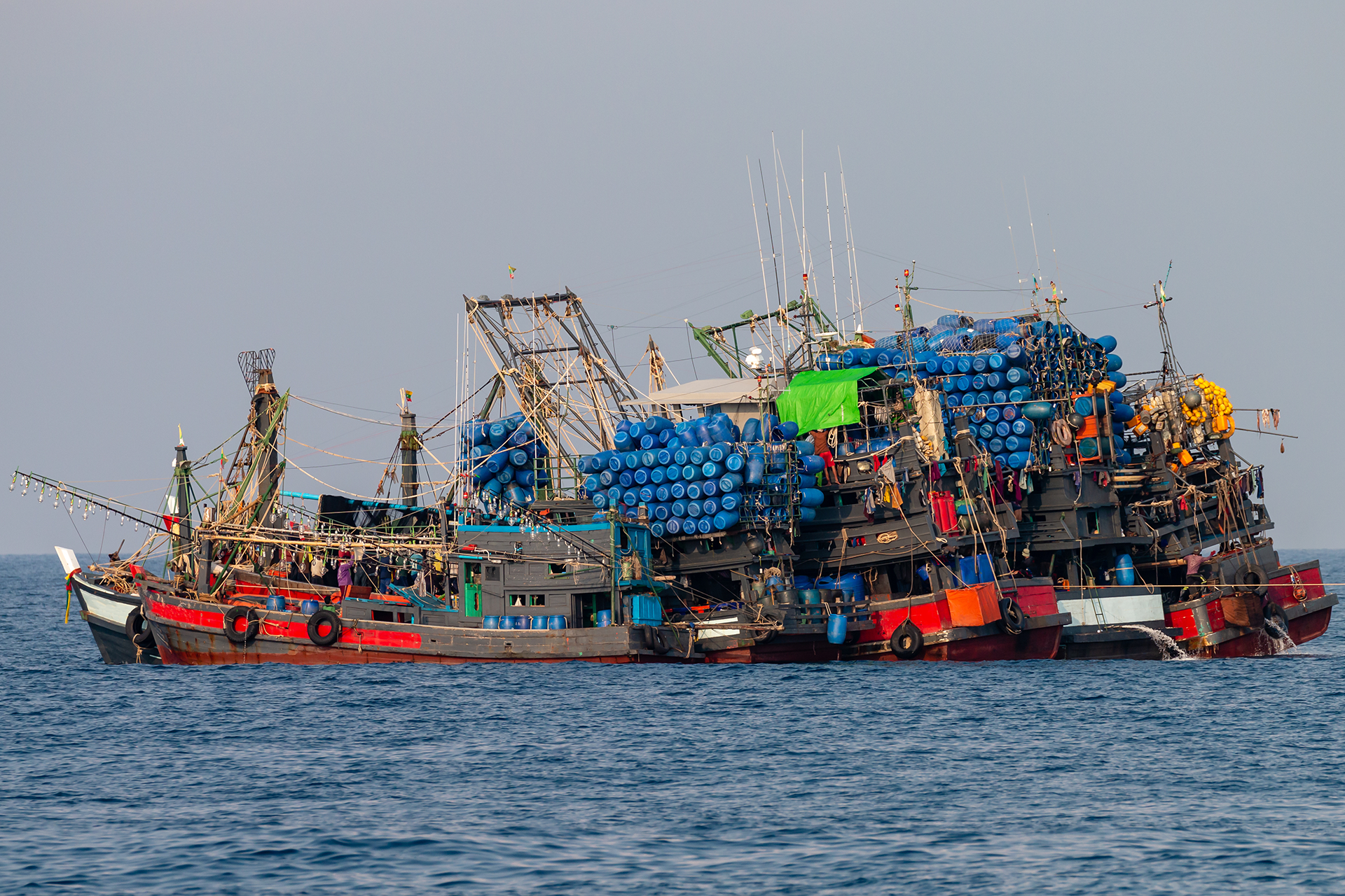 Industrial Fishing Trawler