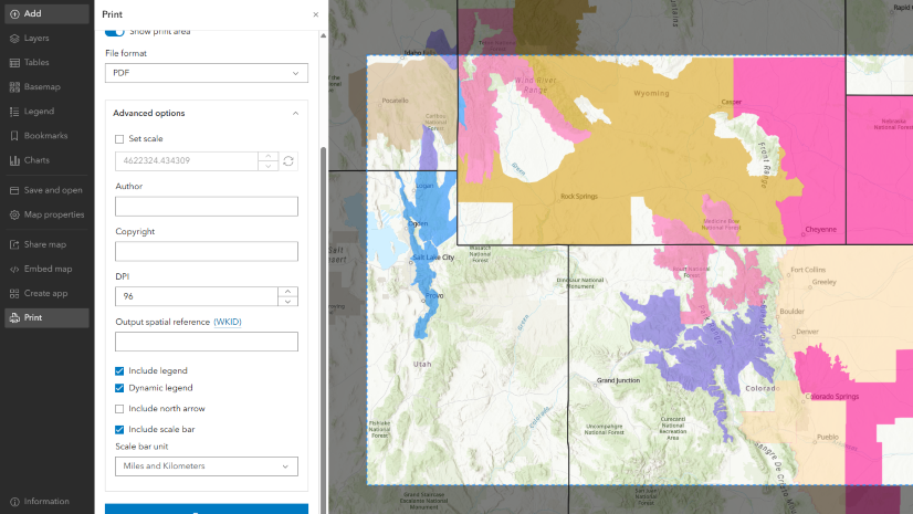 ArcGIS Blog - What’s new in Printing from Map Viewer (February 2026)