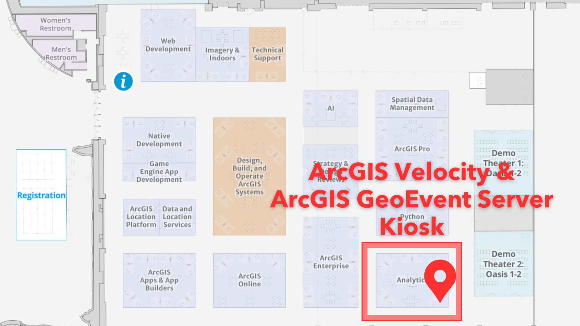Devtech Summit Showcase Map