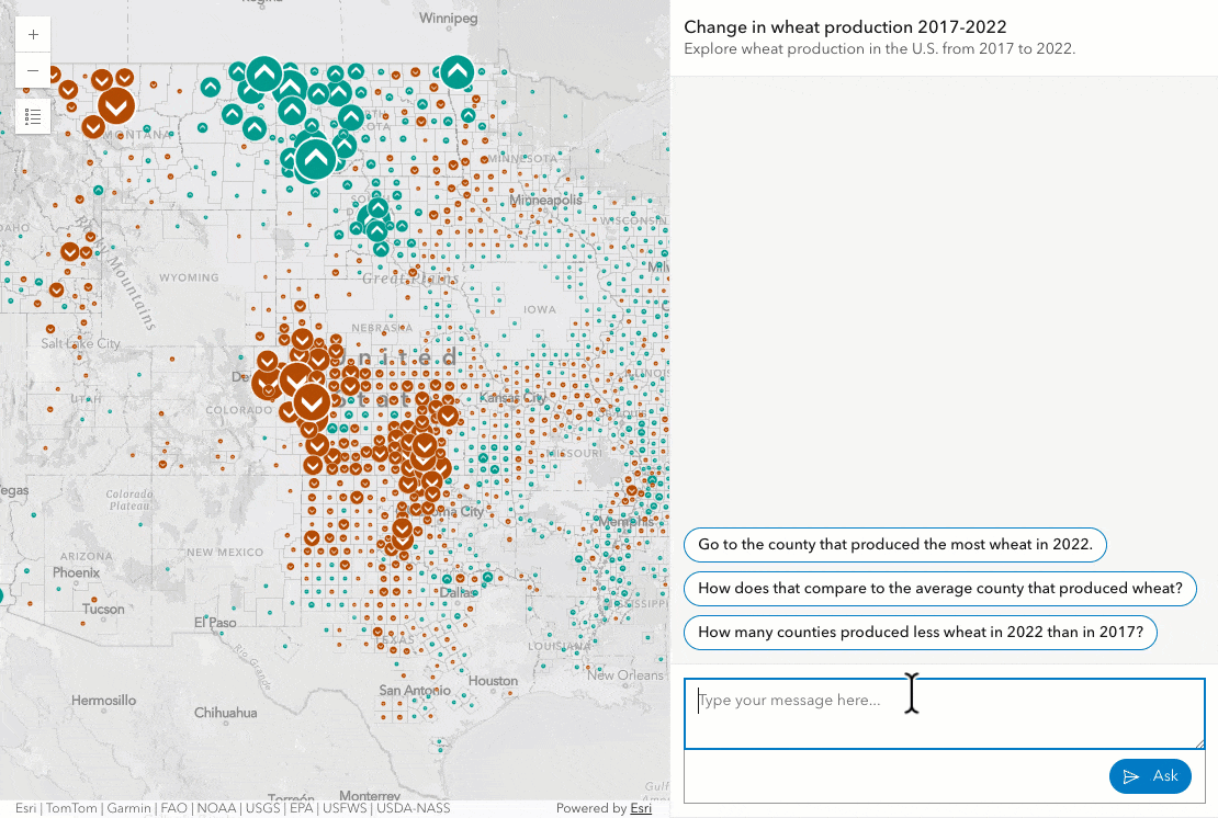 Animation showing a help workflow.