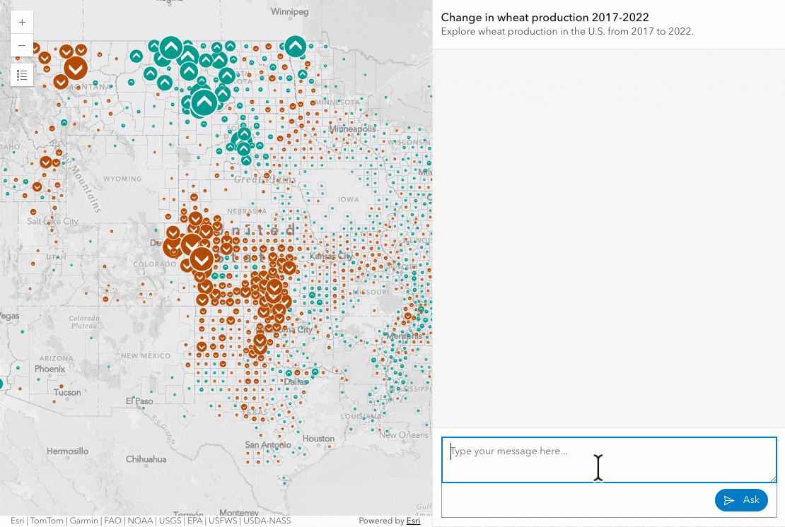 Animation showing a navigation workflow.