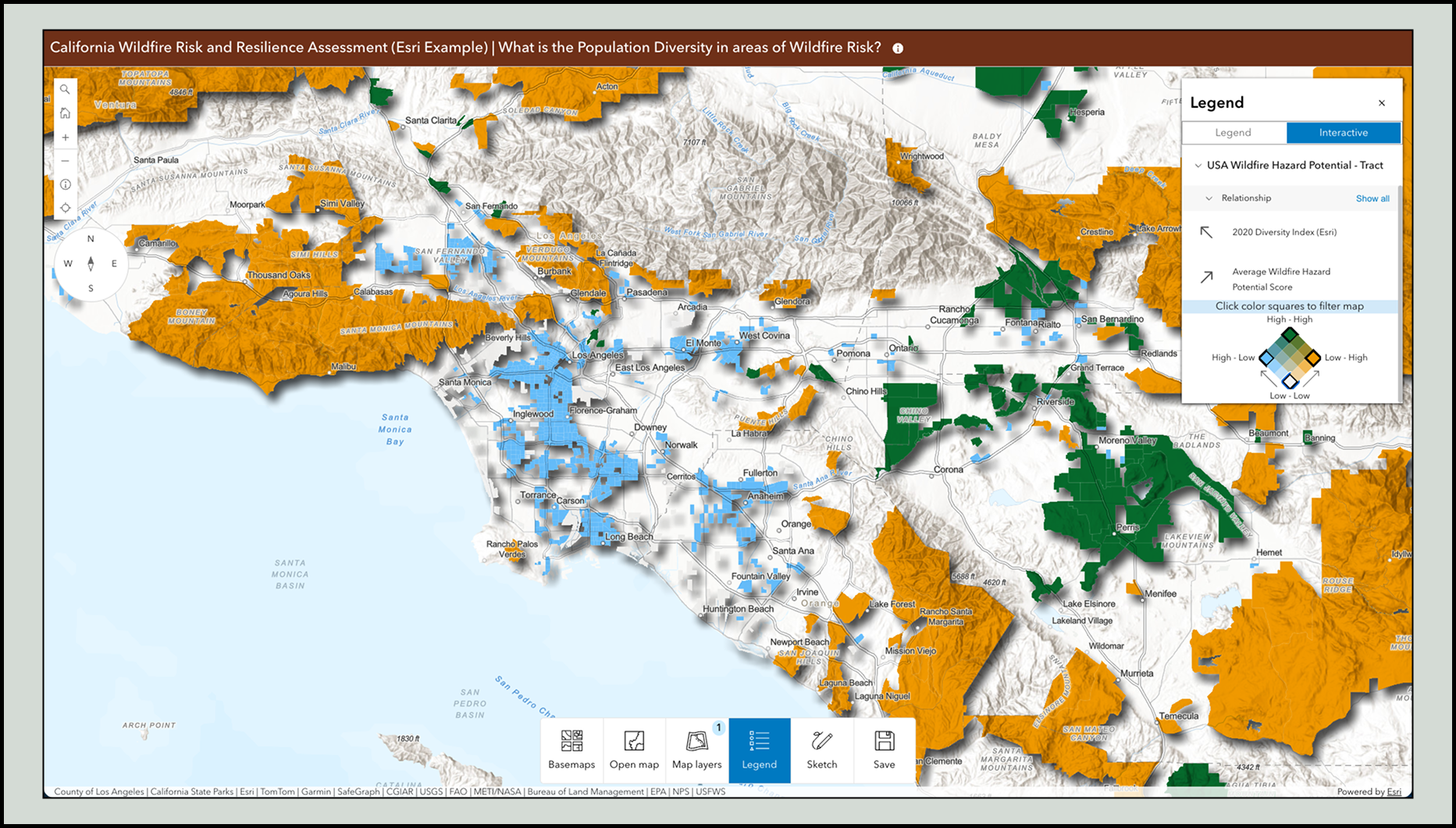 Screenshot of Atlas app.