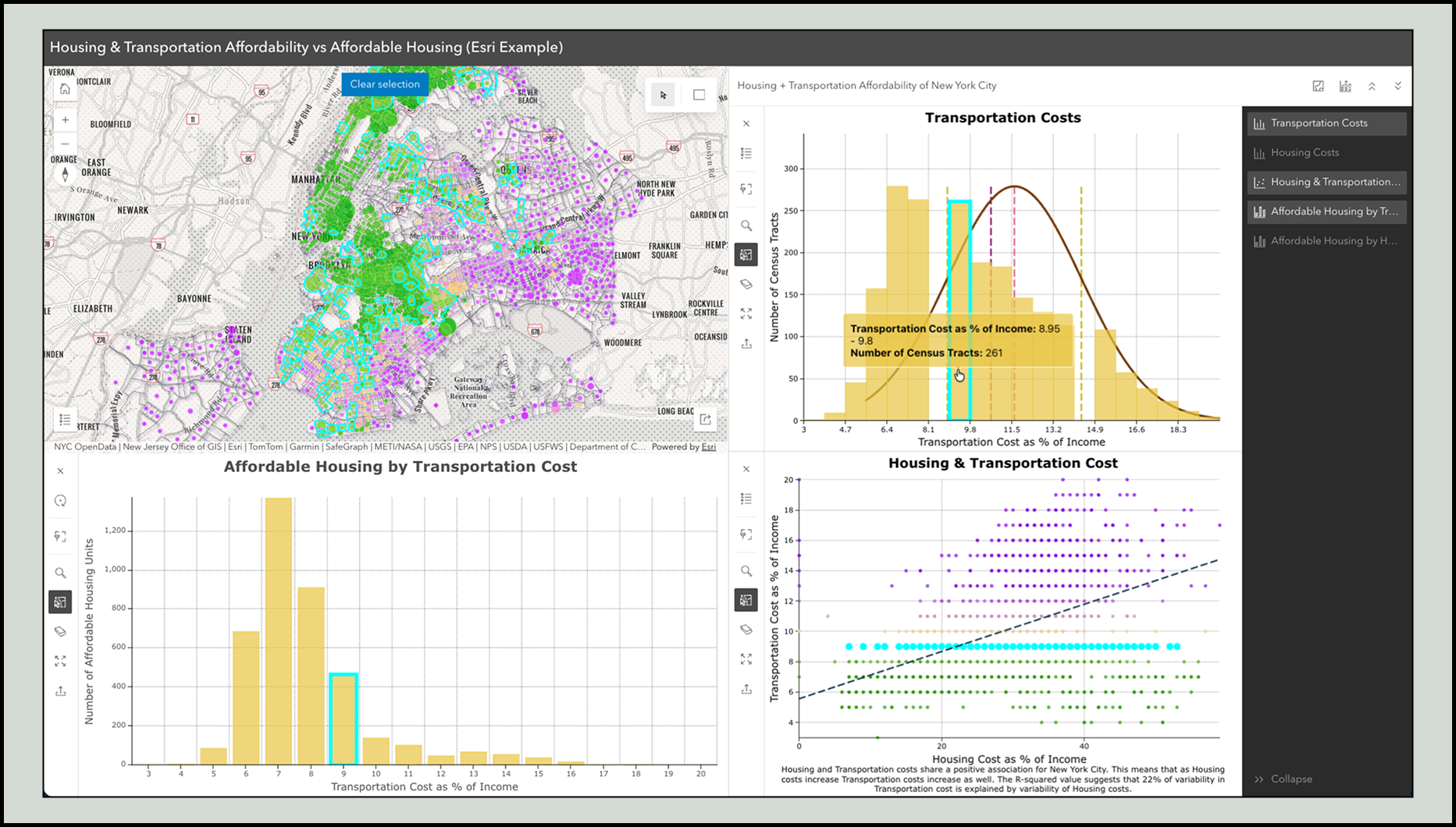 Screenshot of charts open in Chart Viewer app.