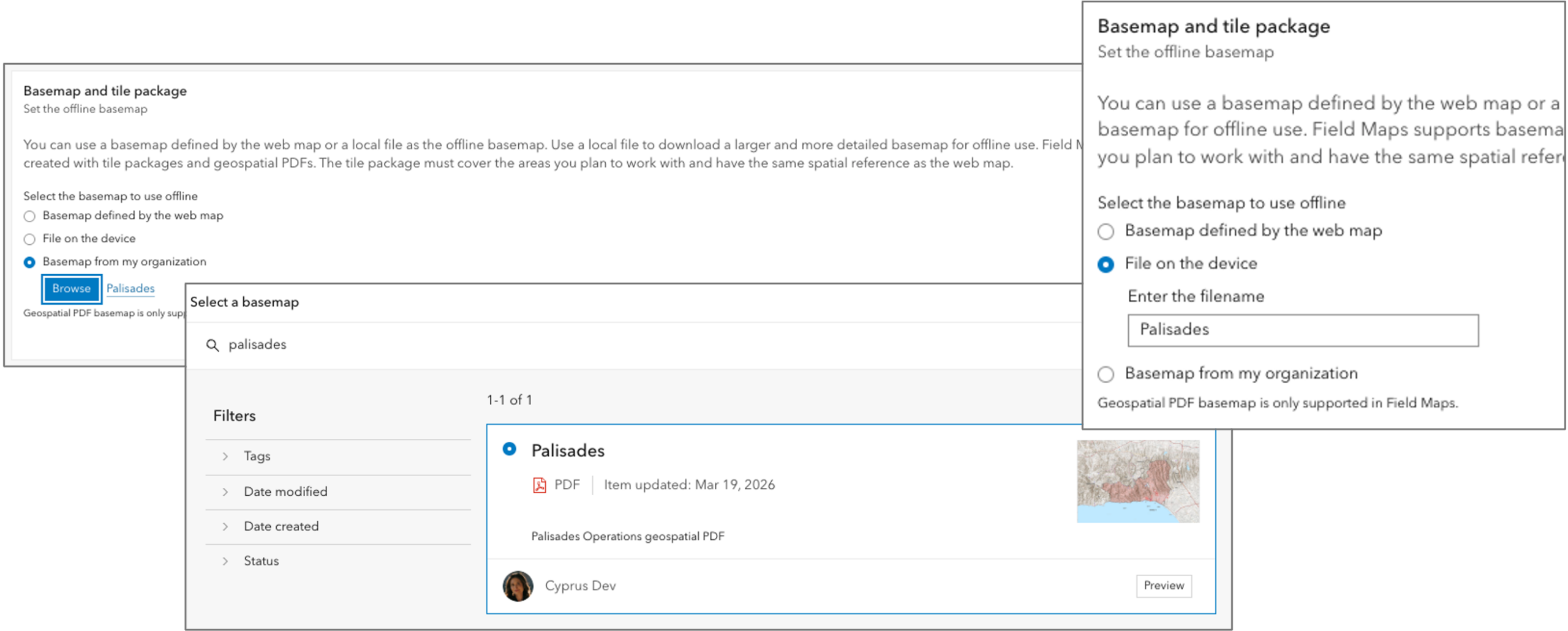 PDF basemaps streamline offline data capture workflows.