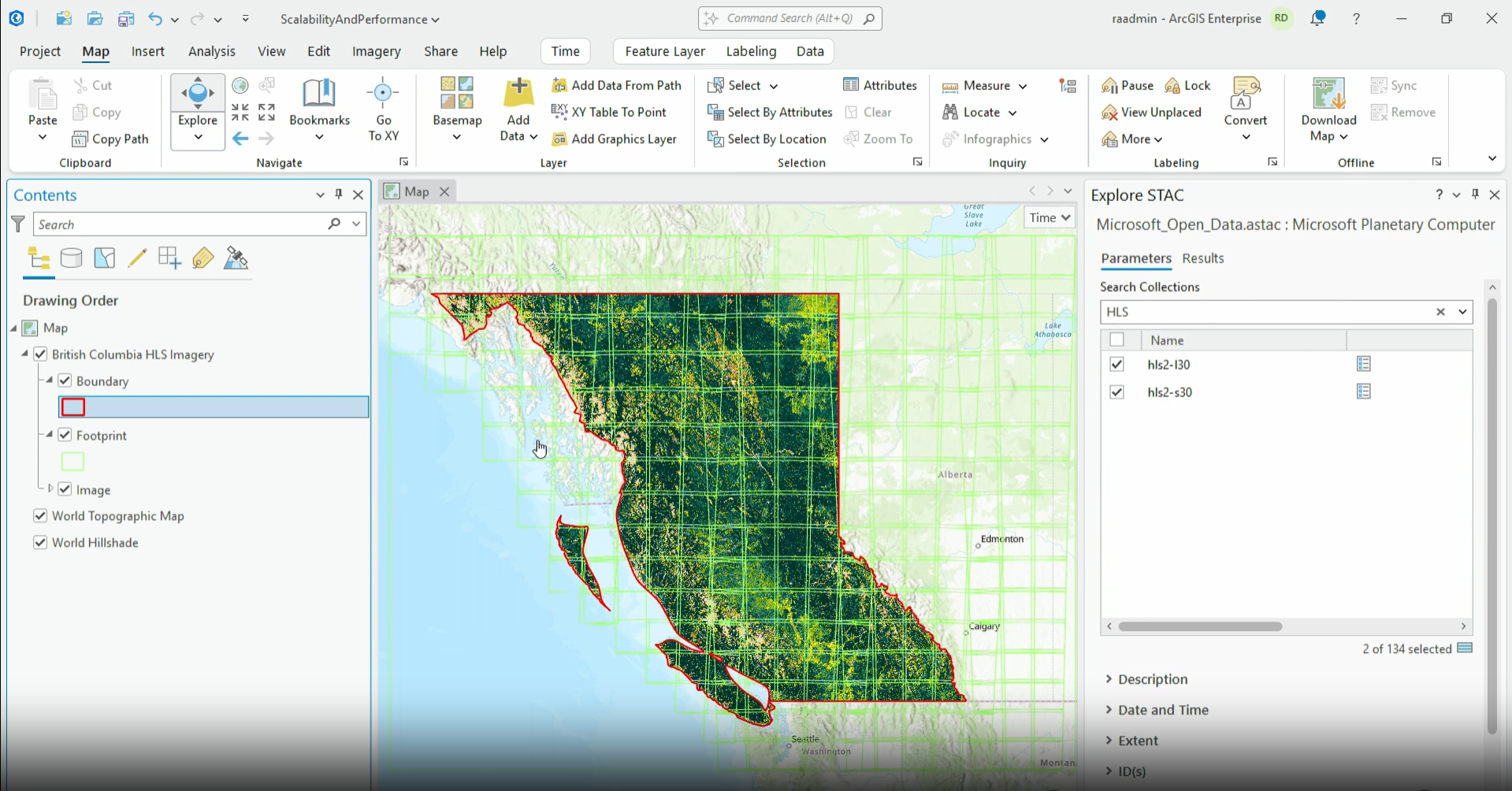 Imagery in ArcGIS Pro